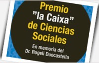 PREMI ‘LA CAIXA’ DE CIÈNCIES SOCIALS 2012