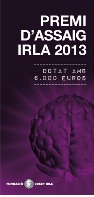 CONVOCAT EL PREMI D’ASSAIG IRLA 2013
