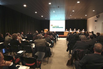 DEBAT A LA VI TROBADA DE COL·LEGIS PROFESSIONALS ORGANITZADA PER MÓN EMPRESARIAL