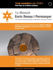 ELS PREMIS EDUCAWEB RECULLEN LA PRIMERA MENCIÓ ENRIC RENAU I PERMANYER
