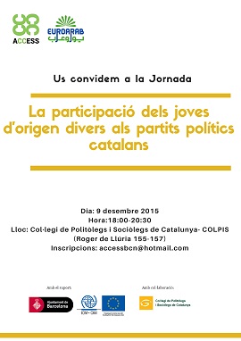 LA PARTICIPACIÓ DELS JOVES D’ORIGEN DIVERS ALS PARTITS POLÍTICS CATALANS