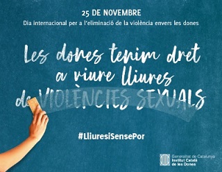 EL COLPIS S’ADHEREIX AL MANIFEST PER COMMEMORAR EL DIA INTERNACIONAL PER A L’ELIMINACIÓ DE LA VIOLÈNCIA ENVERS LES DONES