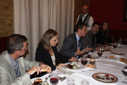 EL COL·LEGI CELEBRA UN SOPAR AMB ALBERT RIVERA, CANDIDAT DE CIUTADANS A LA PRESIDÈNCIA DE LA GENERALITAT
