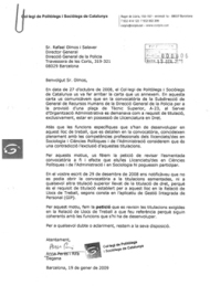 EL COL·LEGI PRESENTA UNA AL·LEGACIÓ A L’AJUNTAMENT DE MONTCADA I REIXAC