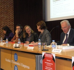 LA DEGANA DEL COL·LEGI PARTICIPA A LA PRESENTACIÓ DEL NOU CURS DEL GRAU DE SOCIOLOGIA DE LA UB