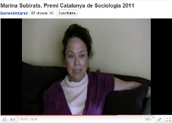 ENTREVISTA DE DONES EN XARXA A MARINA SUBIRATS
