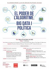 CONFERÈNCIA: ‘BIG DATA I POLÍTICA. EL PODER DE L’ALGORITME’