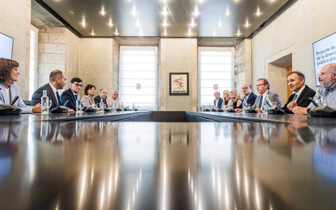 EL GOVERN INICIA LA TRAMITACIÓ DE LA LLEI DE LA DIRECCIÓ PÚBLICA PROFESSIONAL 