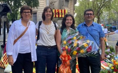 LA NOVA DEGANA FA LA TRADICIONAL OFRENA PER LA DIADA DE CATALUNYA